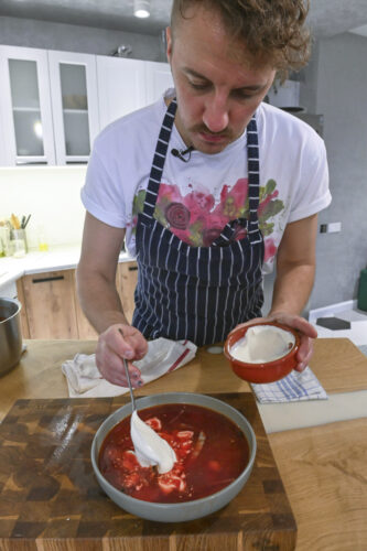 Kyiv chef uses food to reclaim culture